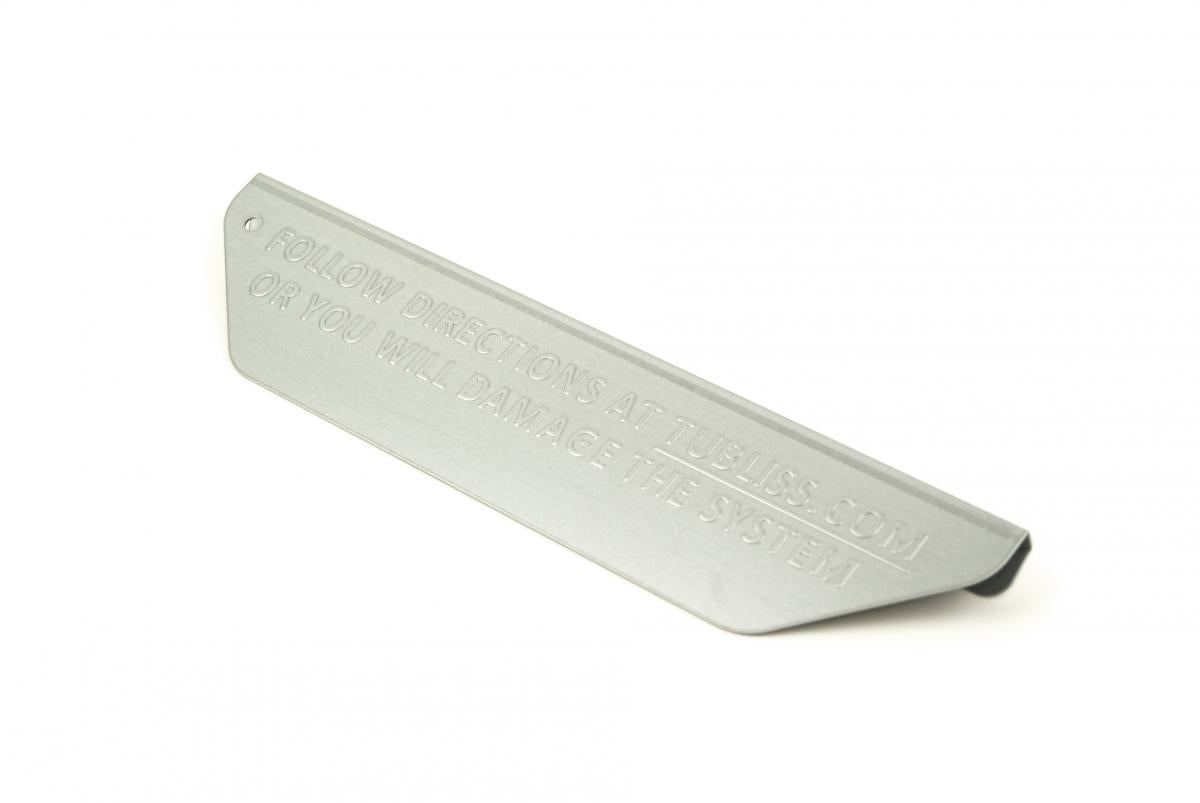 TUbliss Tubliss Rep. Guide Plate, 999-tubguideplate, Replacement, Pinch Puncture Proof
