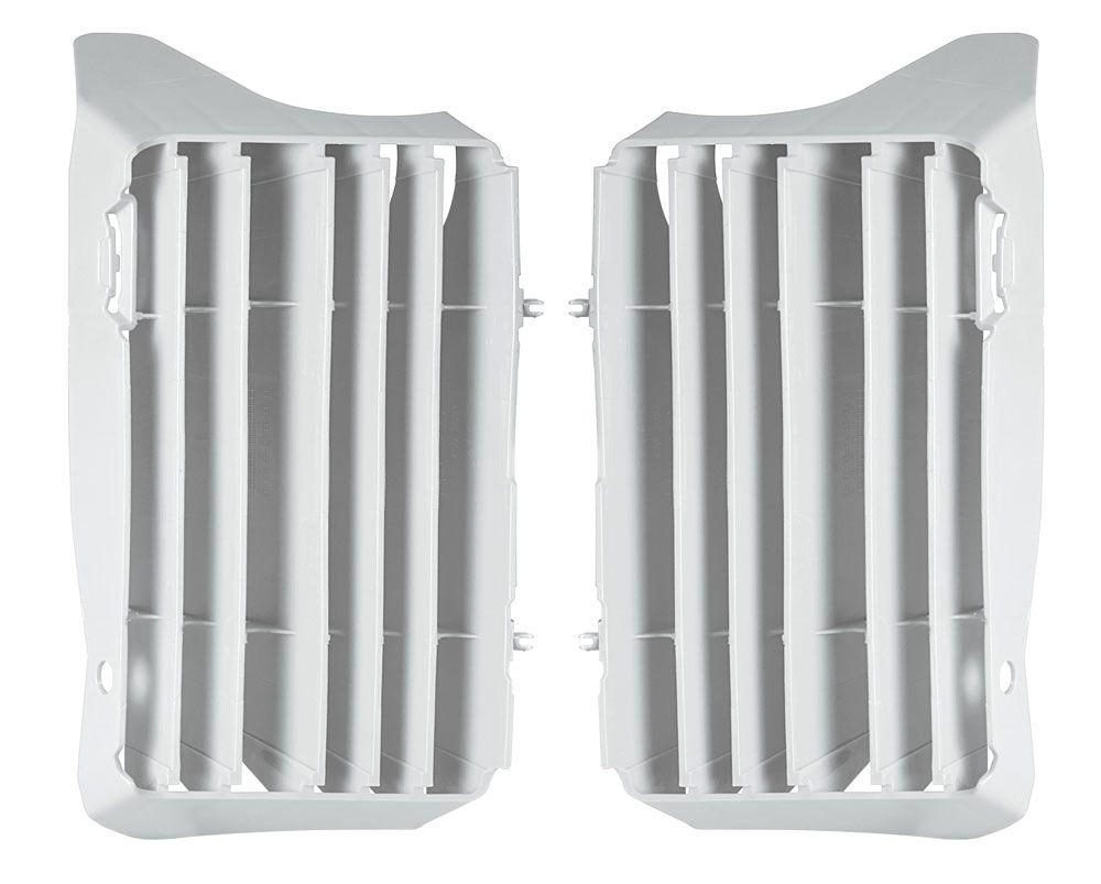 Rtech Plastics Rad Louvers Oversize White, CRF 450r/rwe/rx 2021-25, Rtech R-grcrfbn0021