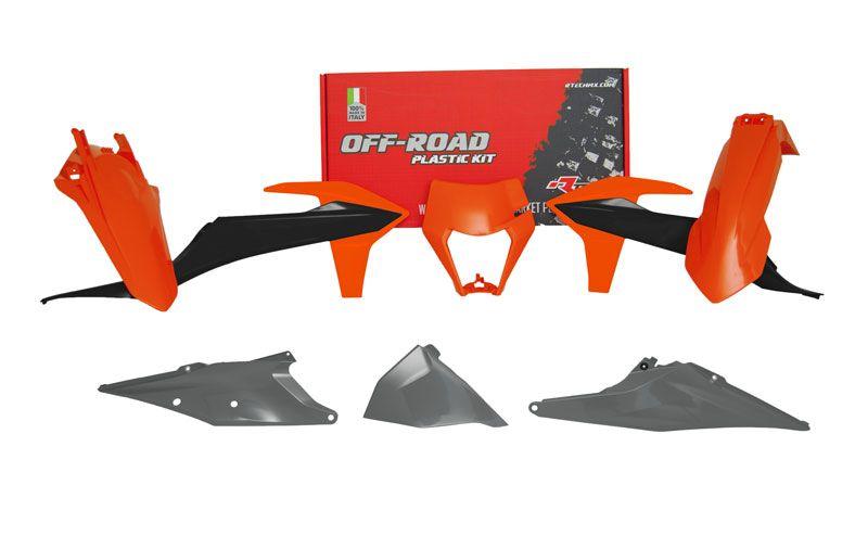 Rtech Plastics Plastic Kit/6 2020-23 EXC/EXC-f Oem 2021, Rtech R-kitKTM-oem-521