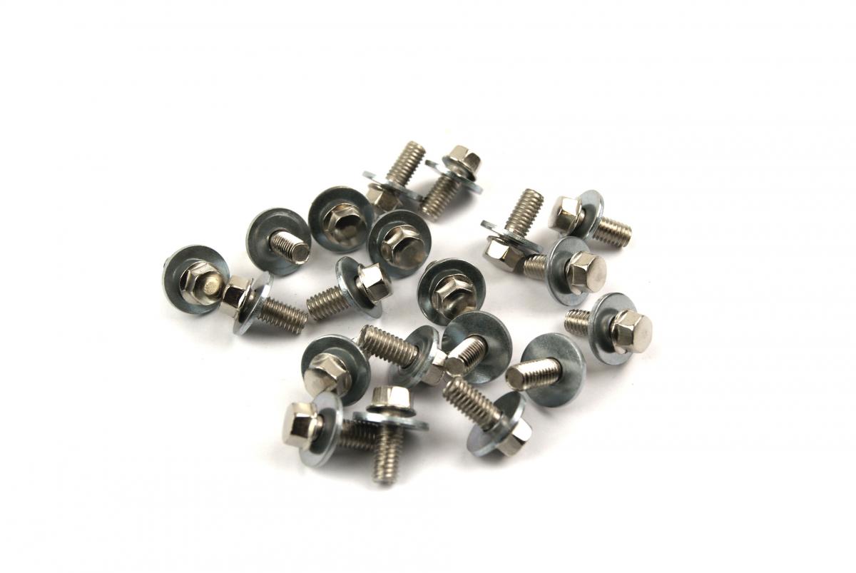 C.C. PRODUCTS PK/20 6x14mm BOLT/WASH 16