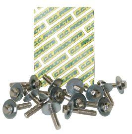 C.C. PRODUCTS PK/20 6x20mm BOLT/WASH 16