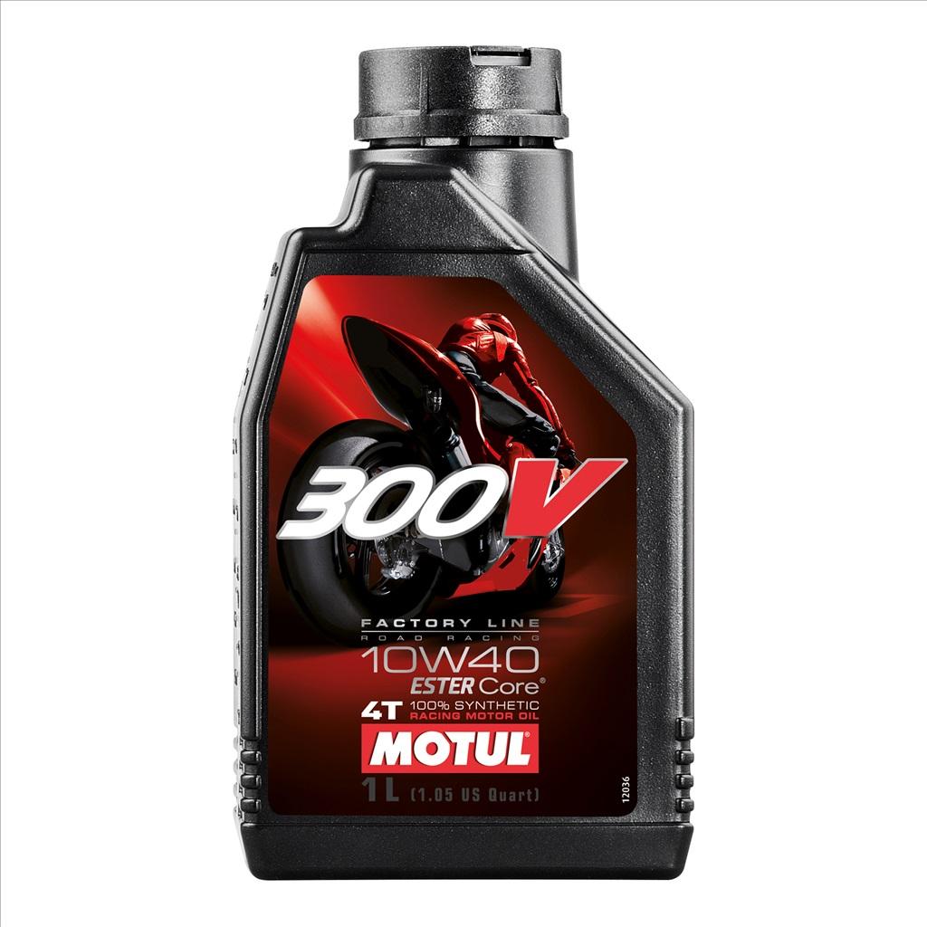 MOTUL 300v Fl Road Racing 10w40 1 Litre, Motul 450008,  Motorcycle, 100% Synthetic