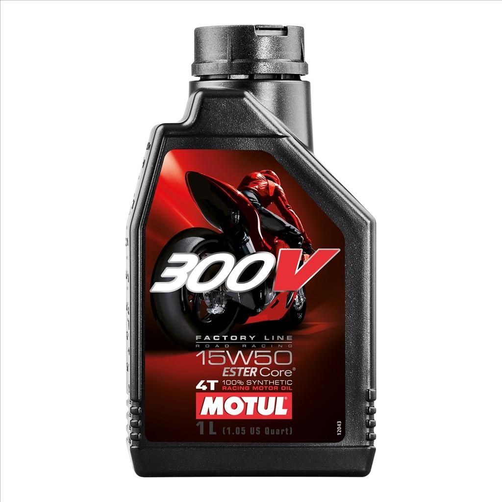 MOTUL 300v Fl Road Racing 15w50 1 Litre, Motul 450010,  Motorcycle, 100% Synthetic