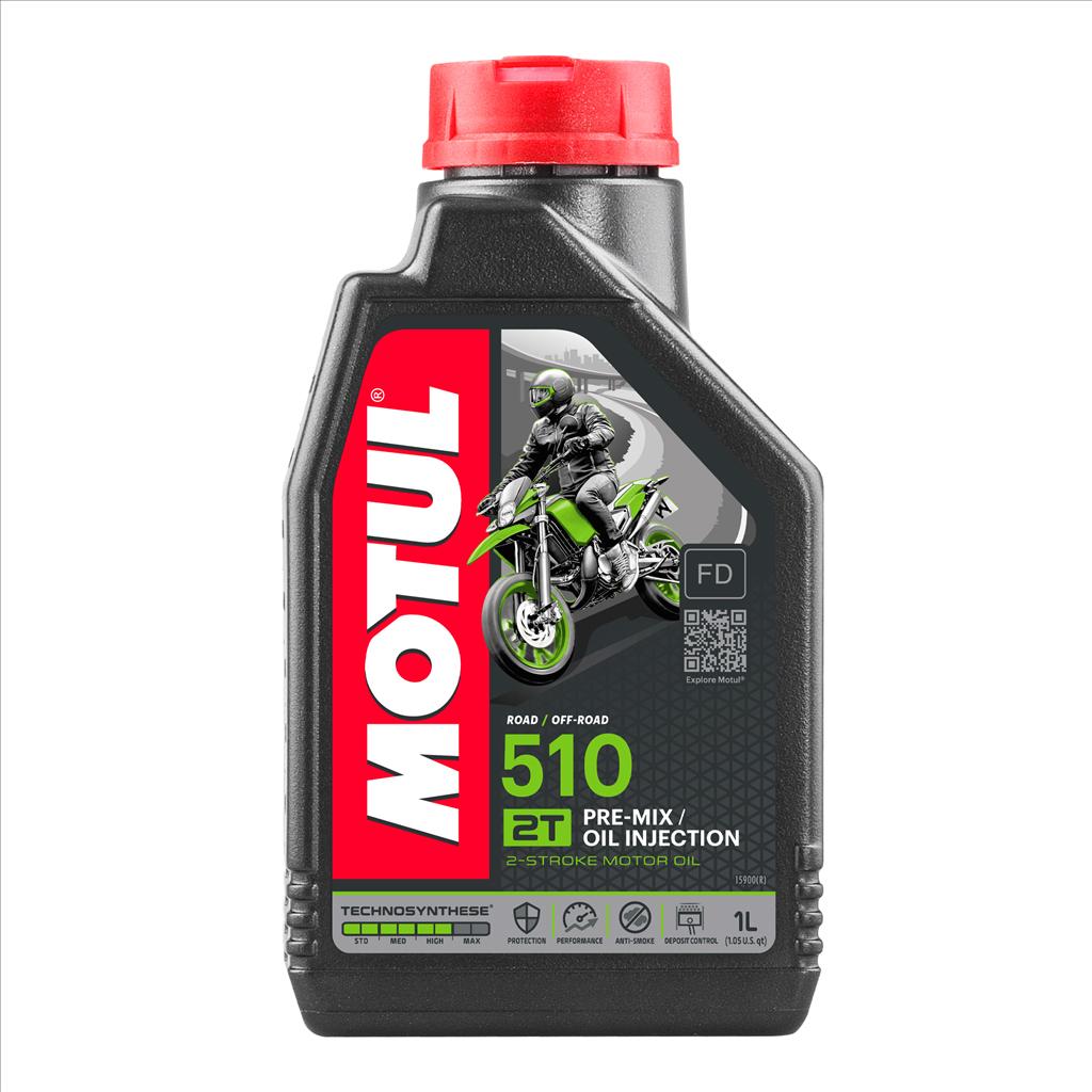 MOTUL 510 2t 1 Litre C, Motul 450055,  Motorcycle, Technosynthese