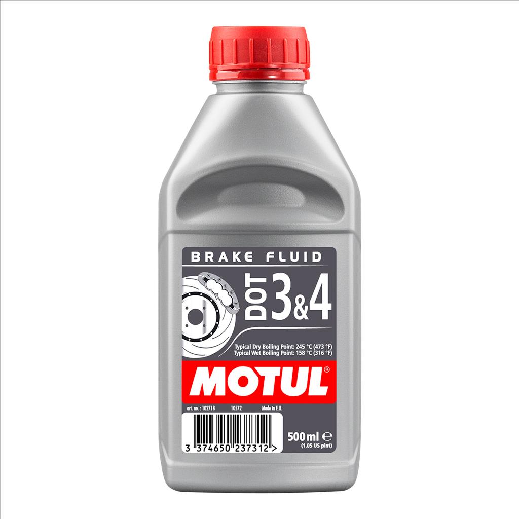 MOTUL Dot 3 & 4 500ml, Motul 450111,  Specialities, 100% Synthetic
