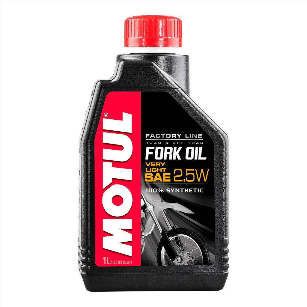 MOTUL Fork Oil Fl V L 2.5w 1 Litre, Motul 450098,    Motorcycle, 100% Synthetic