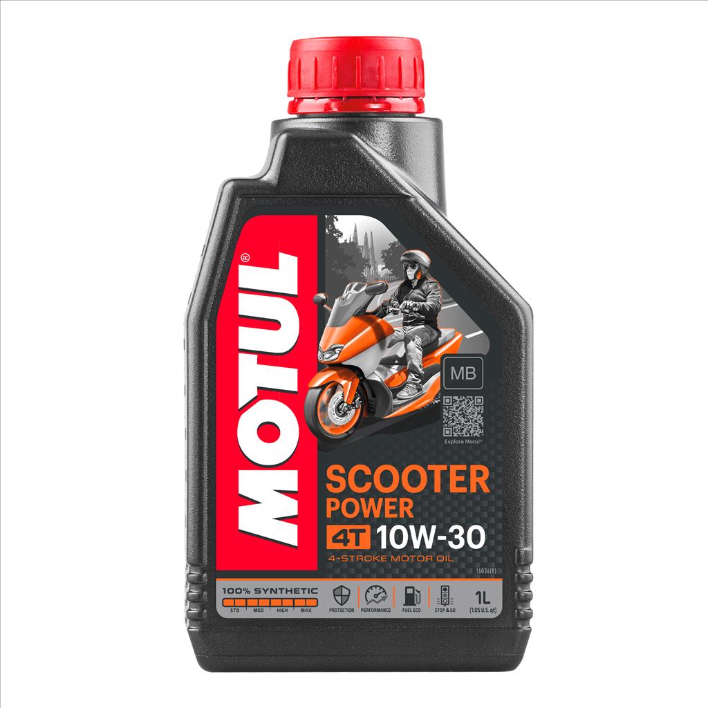 MOTUL Scooter Power 4t 10w30 Mb 1 Litre, Motul 450066,  , Motorcycle, 100% Synthetic