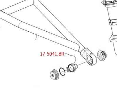 Bronco Ball Joint Front A-arm 0404-693, Bronco at-08830, Wildcat Xx 2018-20