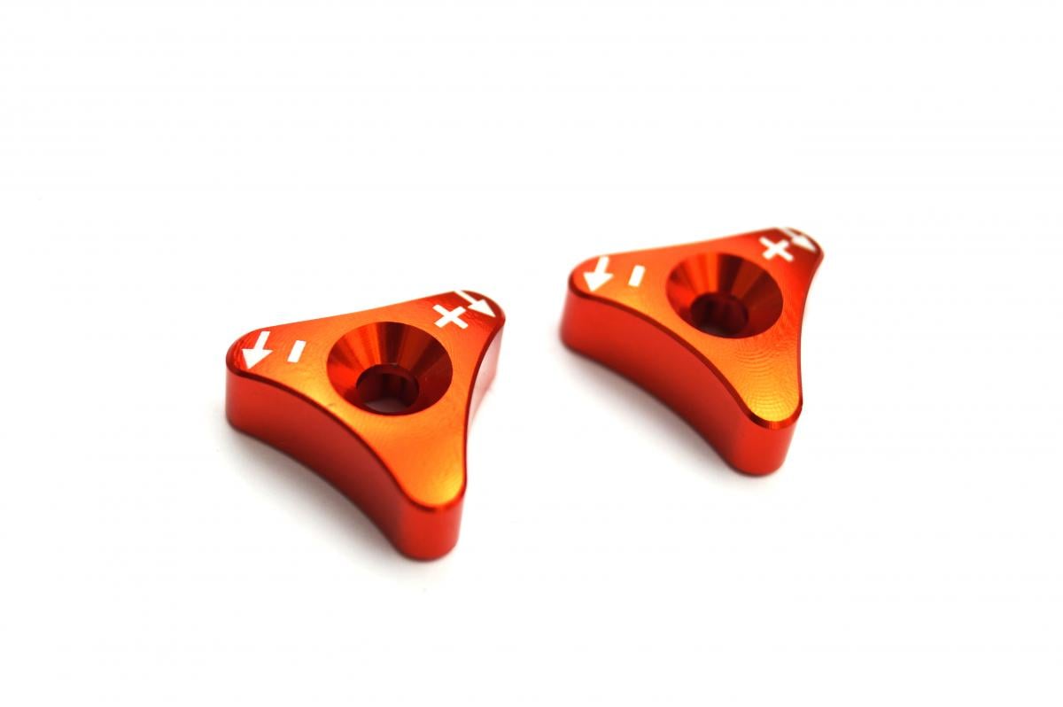 FIR KTM Fork Adjuster Cnc Alloy, Fir Asot-378, Orange Cnc, R14062