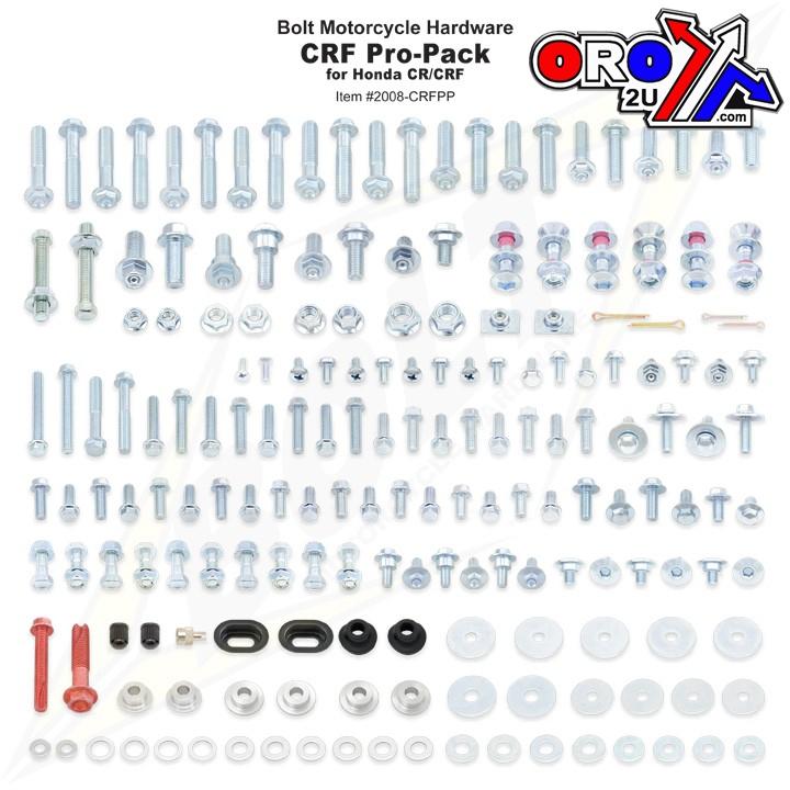 Bolt Bolt Honda CR/CRF Pro Kit, Motocycle Hardwear 2008-crfpp