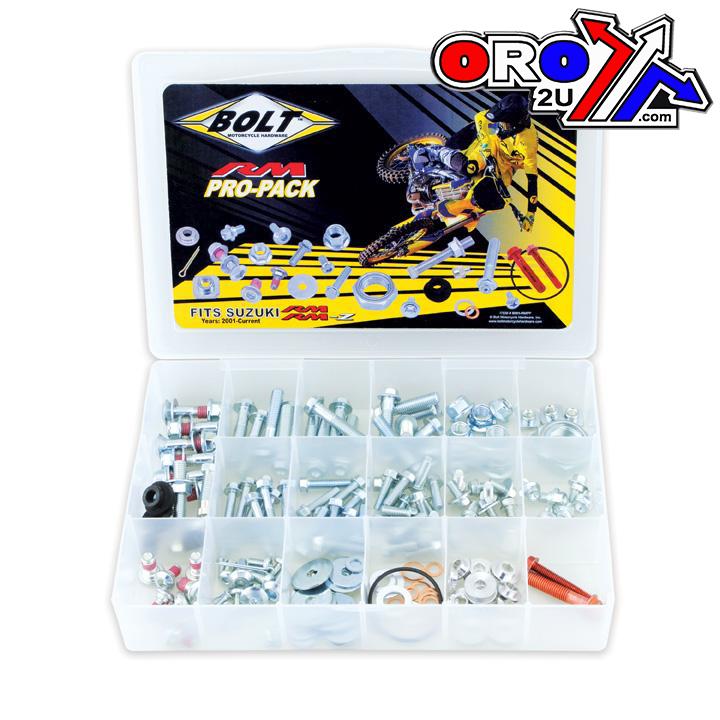 Bolt Bolt Suzuki RM/RMZ Pro Kit, Motocycle Hardwear Bmh-rmpp
