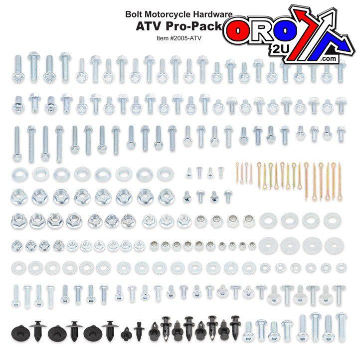 Bolt Bolt Japanese ATV Pro Kit, Motocycle Hardwear 2005-ATV