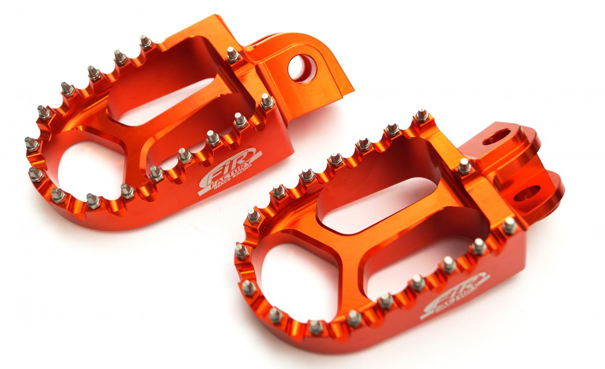 FIR Foot Pegs Orange Gasgas/husqvarna/KTM, Fir Asf-05, Cnc Alloy, 59003041250, 59003040250