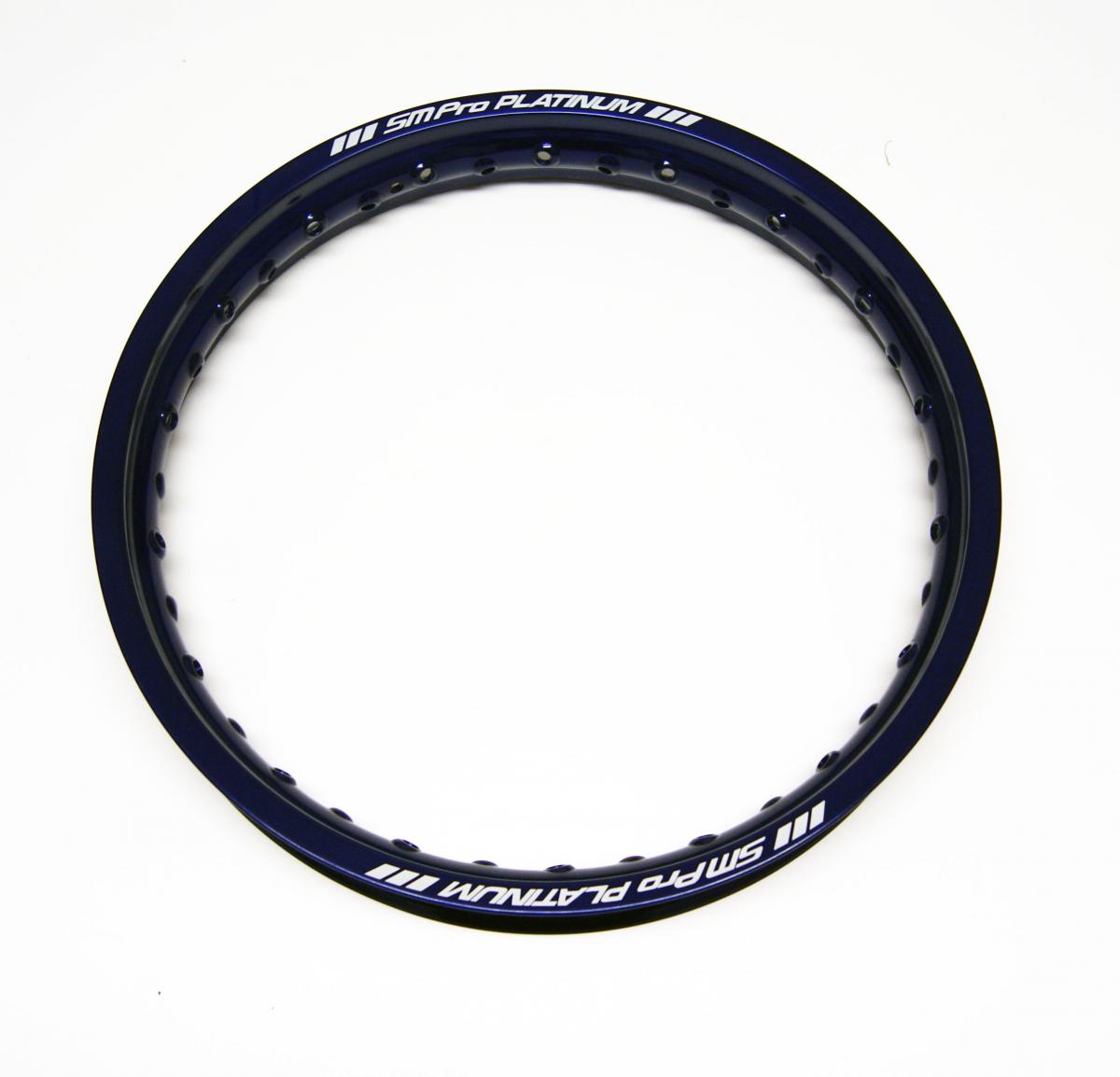SM Pro Rim 215-18 36h Sm Pro Blue Gl0ss, Platinum Alloy Rim, RP84.04.36