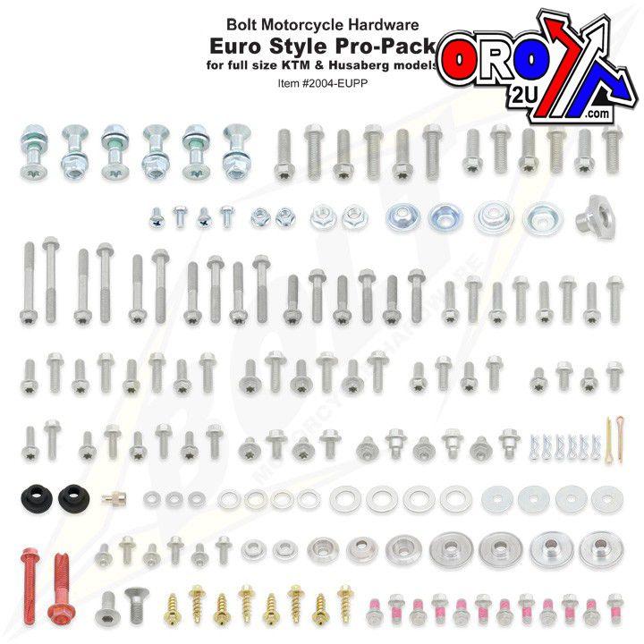 Bolt Bolt Kit KTM Husaberg Motocycle Hardwear 2004-eupp