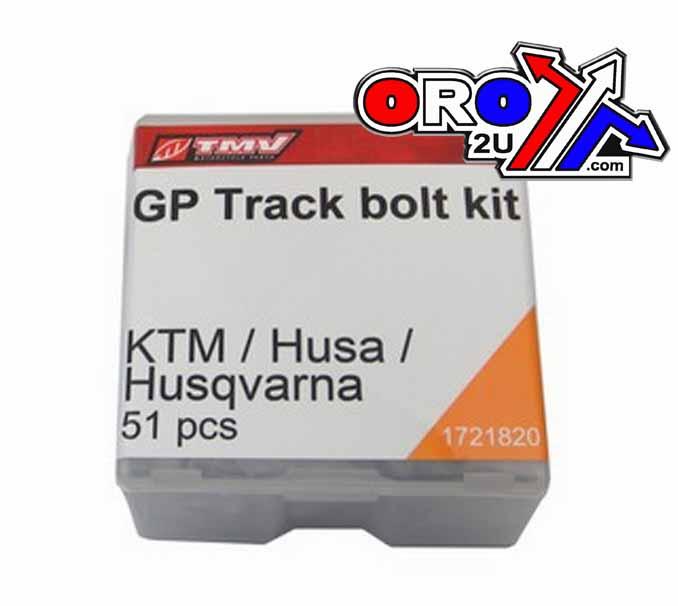 TMV Bolt Kit Track Side KTM/husky, Tmv 1721820, 51pcs