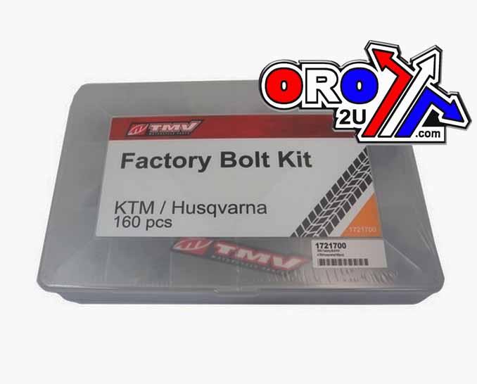 TMV Bolt Kit Factory KTM/husky, Tmv 1721700, 160pcs