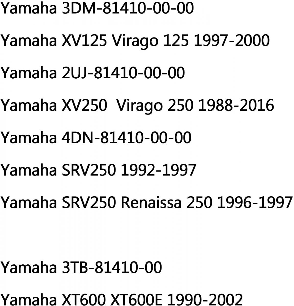Bronco Stator Coil XV250 Yamaha XV250 V-star Virago 1992-2015 XV125 1997 Xv 125 250, 3dm-81410-00-00 2uj-81410-00-00 4dn-81410-00-00 3tb-81410-00