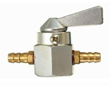 K&L Supply Fuel Tap Inline Silver
