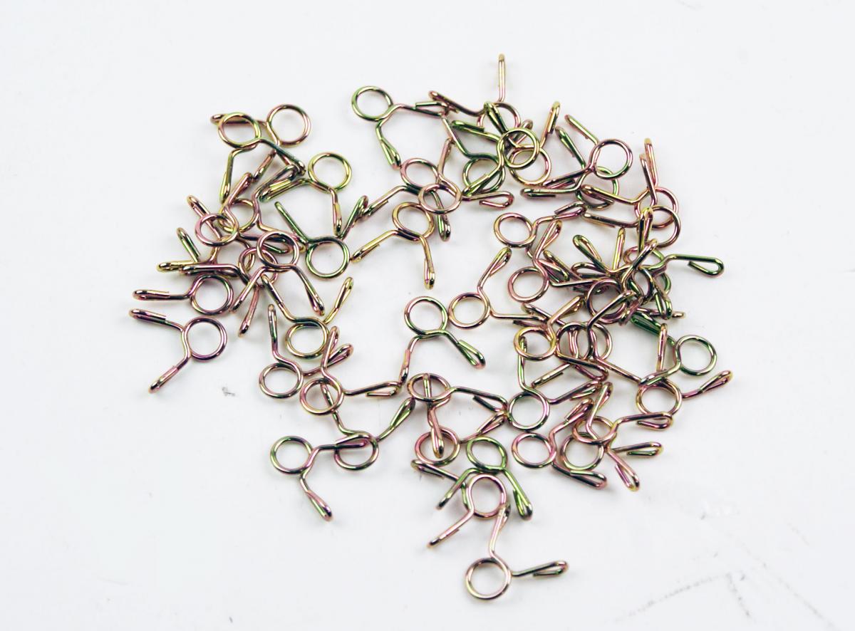 FIR Hose Clamp / Clip Id: 5mm Pack 50, Od Pipe Dia Range 5.1mm - 6mm