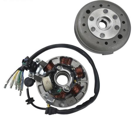 Lifan Stator & Flywheel Lifan 125-150, 110mm Flywheel, 16mm Shaft
