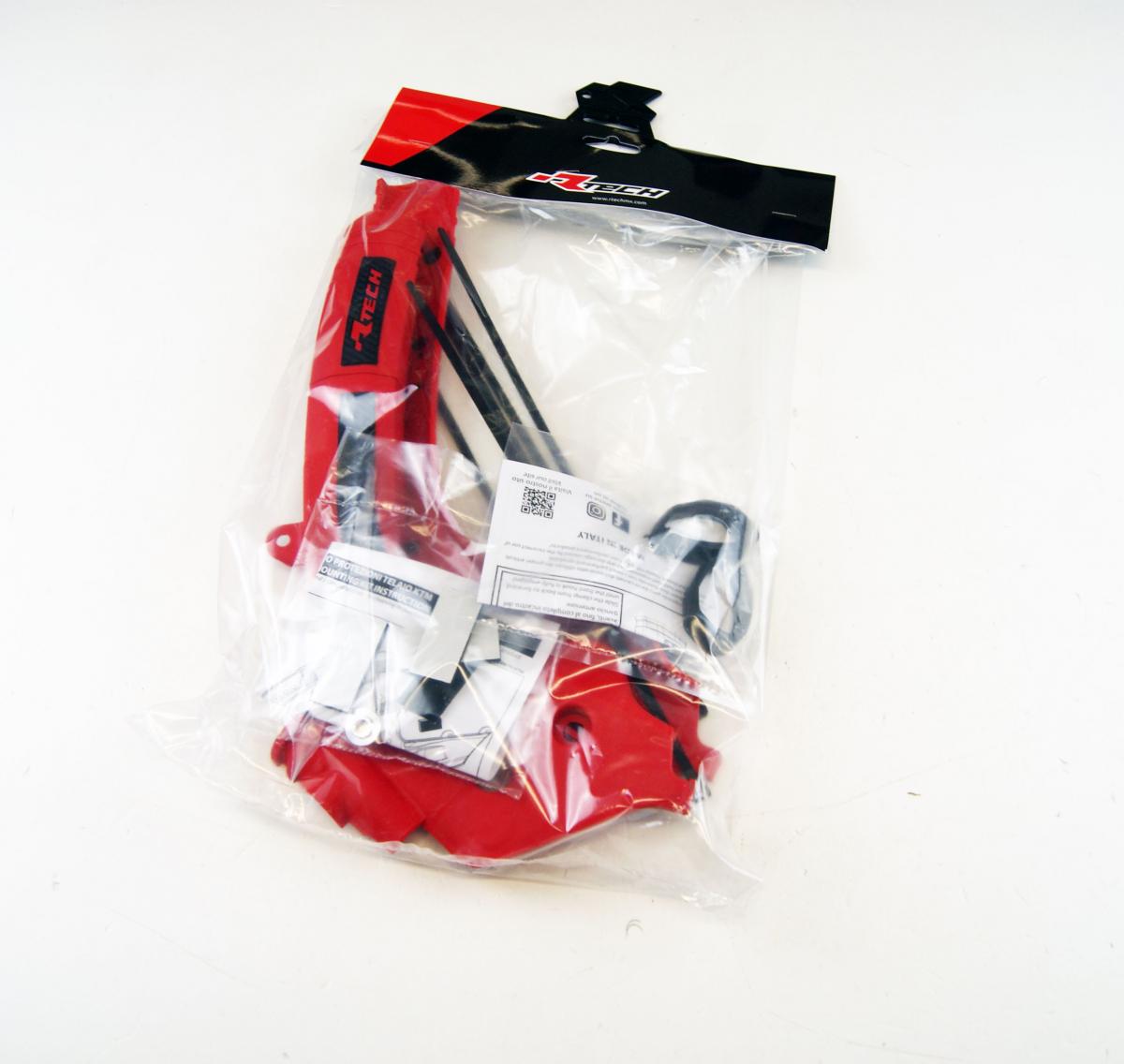 Rtech Plastics Grippy Frame Guard Gasgas Red/black, R-tech R-prtKTMrgnr1