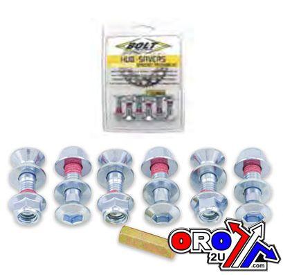 Bolt Sprocket Bolt Set Silver M8x25, Bolt Hardware 2004-hss, Bm2008hss