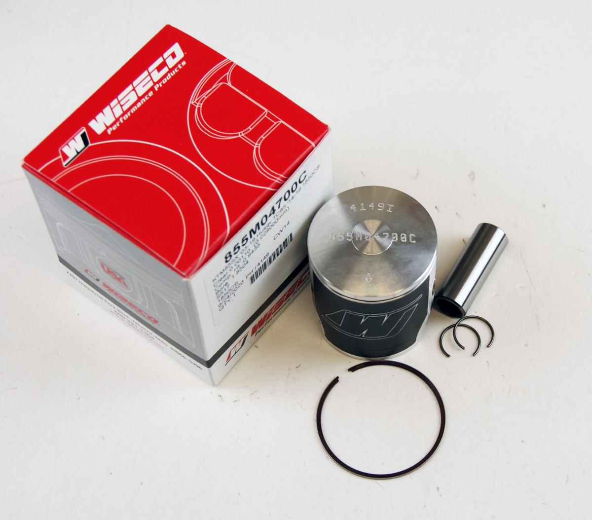 Wiseco Piston Kit 03-24 SX85 47.00, Wiseco 855m04700c KTM