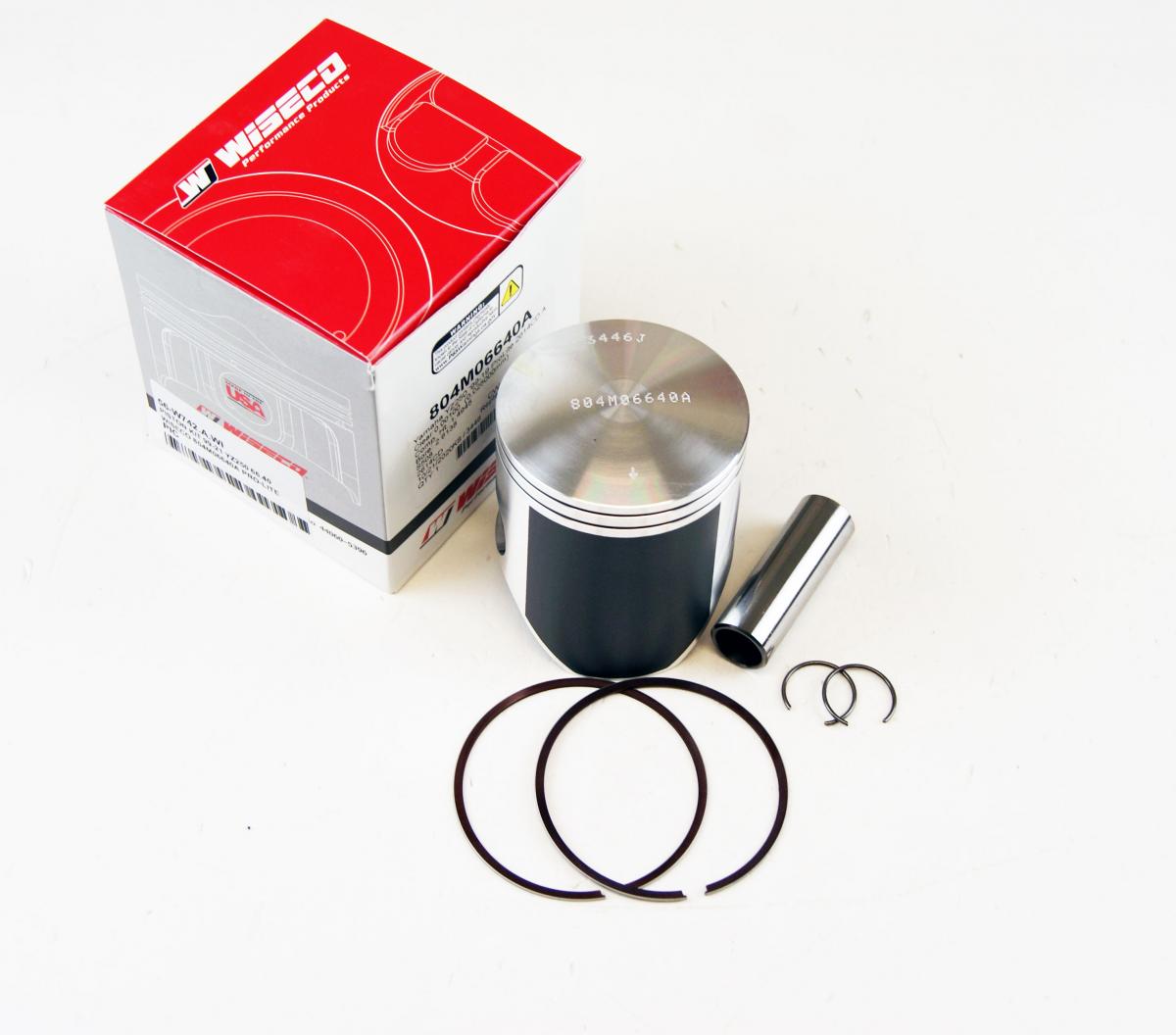 Wiseco Piston Kit 99-25 YZ250 66.40, Wiseco 804m06640c Pro-lite