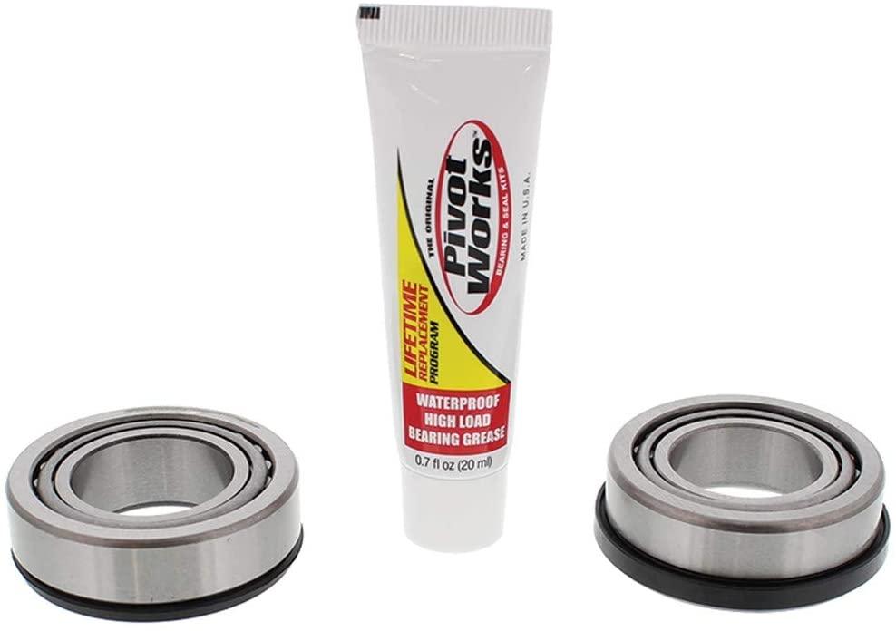 Pivot Works Steering Bearing Kit MX Road, Pivot Works Pwssk-k02-021, 1995 - 2006 Kawasaki Kdx 200 Bike,1997 - 2005 Kawasaki Kdx 220 Bike,1991 - 1994 Kawasaki Kdx 250 Bik