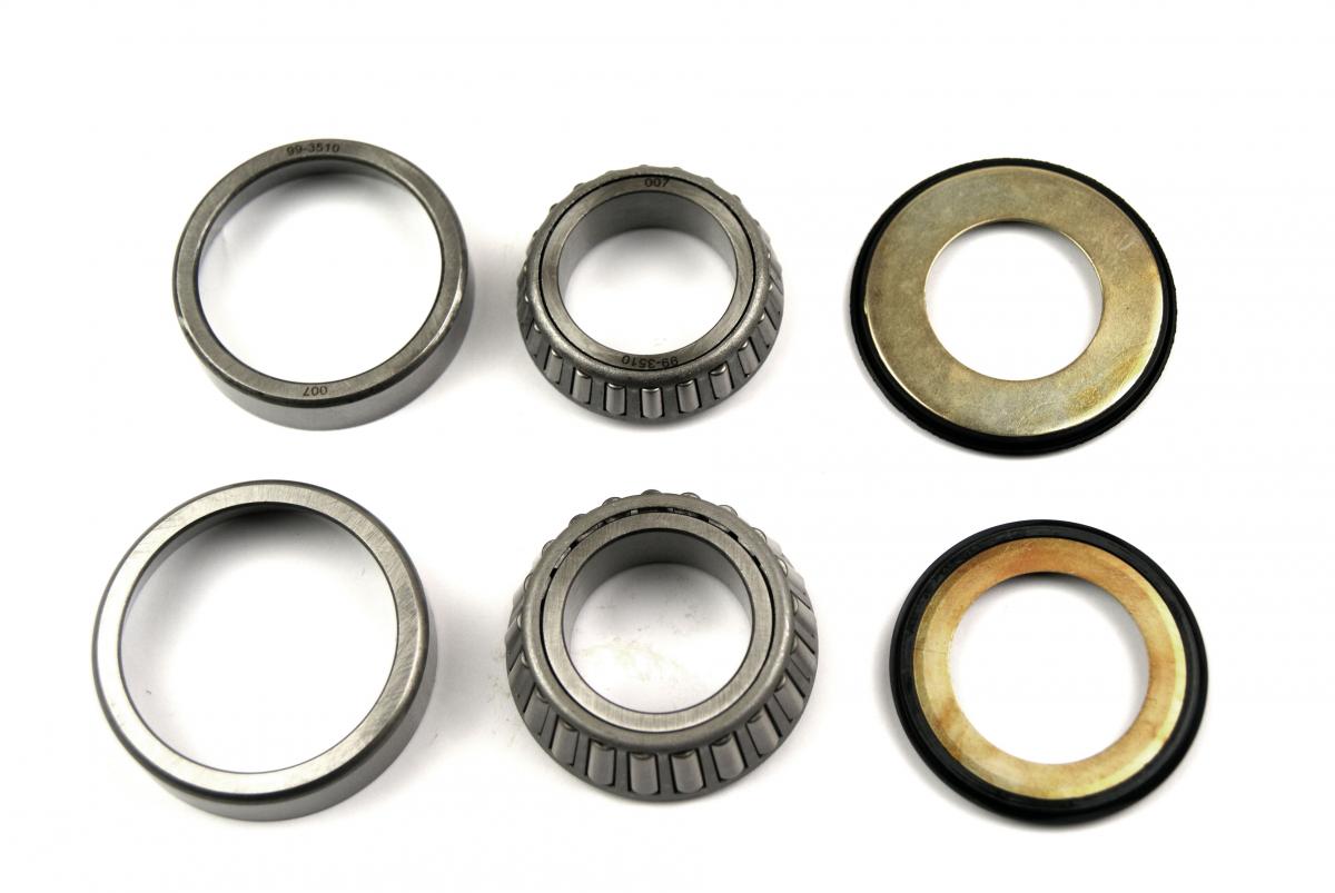 Pivot Works Steering Bearing Kit CR125/250, Pivot Works Pwssk-h03-021, Honda CR125R 95-97, CR250R 95-96