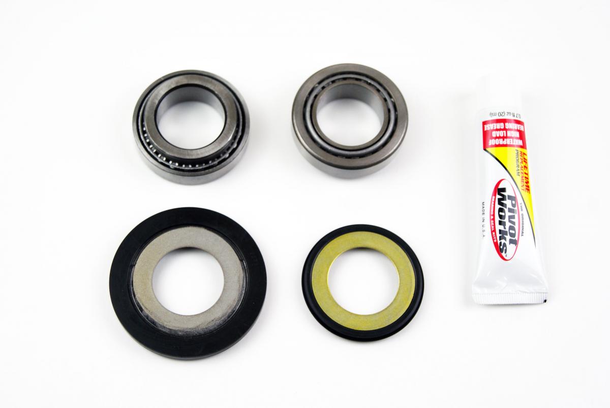 Pivot Works Steering Bearing Kit RMZ Rmx, Pivot Works Pwssk-s10-421, Suzuki RMX450 10-11, RMZ250 08-12, RMZ450 08-12