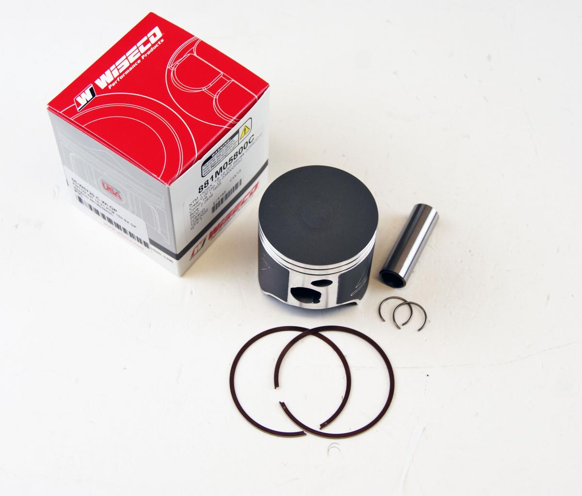 Wiseco Piston Kit 16-22 KTM 150 SX Gp, Wiseco 881m05800c, Racers Choice, Flat Top