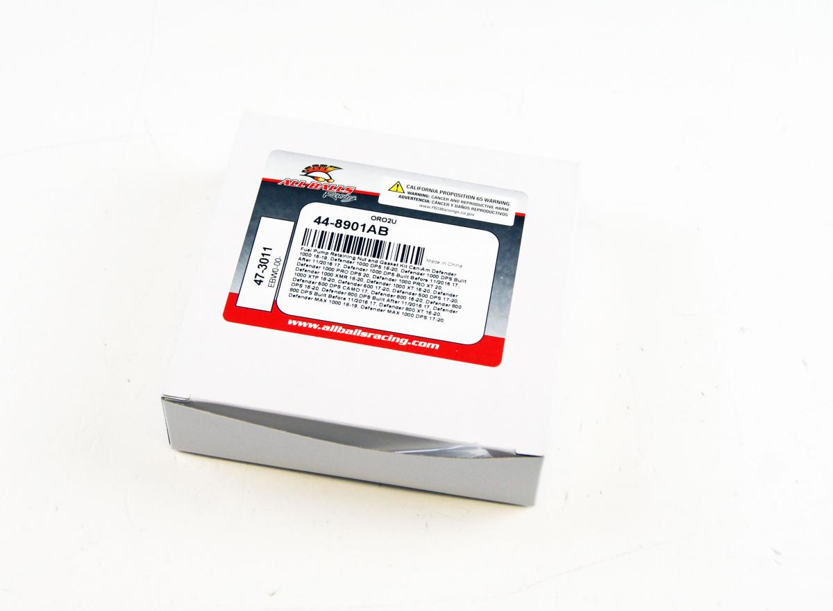 All Balls Racing Fuel Pump Retainer Nut & Gasket Kit, Allballs 47-3011, Can-am Defender 1000 16-19, Defender 1000 Dps 16-20, Defender 1000 Dps Built After 11/2016 17, Defe