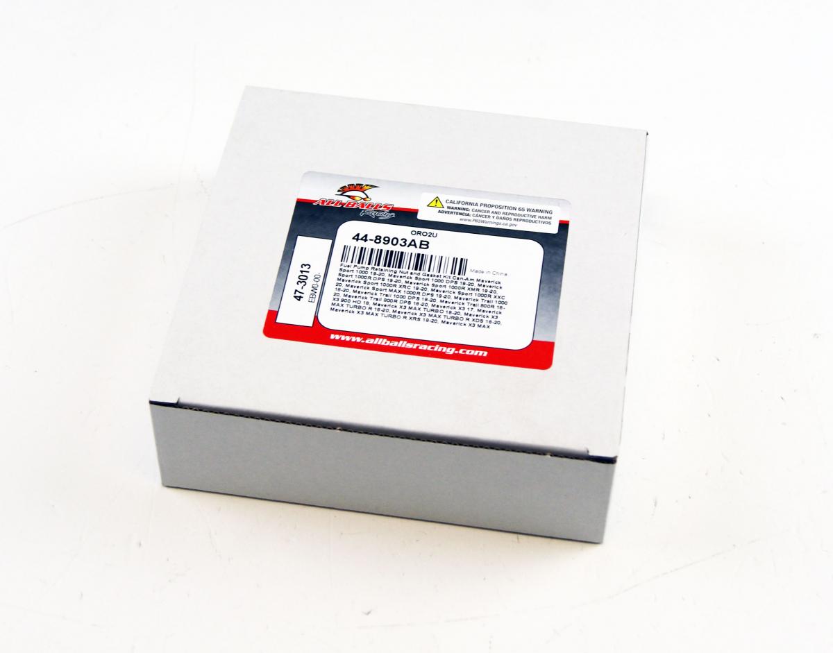 All Balls Racing Fuel Pump Retainer Nut & Gasket Kit, Allballs 47-3013, Can-am Maverick Sport 1000 19-20, Maverick Sport 1000 Dps 19-20, Maverick Sport 1000r Dps 19-20, Mav