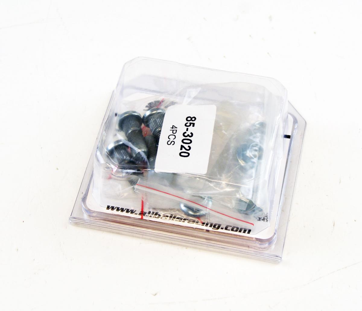 All Balls Racing Wheel Nuts & Studs Set-4, Allballs 85-1140, 0453054, 0453866, Polaris Phoenix 200 05-06, Sawtooth 200 06, Wheel Stud and Nut Kit Rear Polaris Sawtooth 200 06