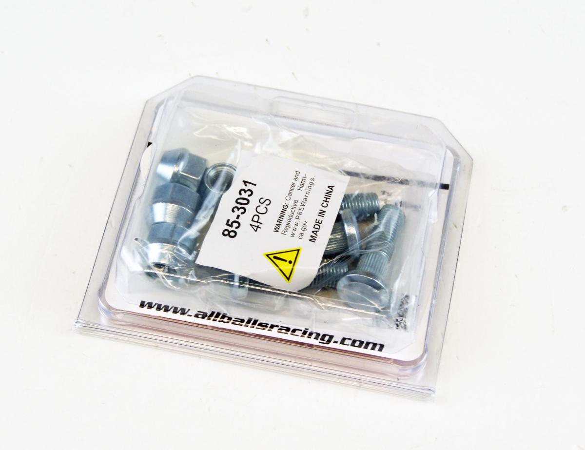 All Balls Racing Wheel Nuts & Studs Set-4, Allballs 85-1142, 3307-437, 3304-014, Arctic Cat Prowler 500 17-20, Wheel Stud and Nut Kit Rear Arctic Cat Prowler 500 17-20