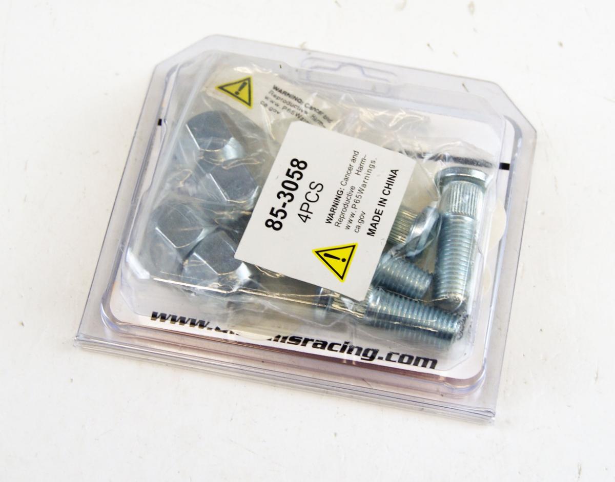 All Balls Racing Wheel Nuts & Studs Set-4, Allballs 85-1143, 1423-404, 2402-351, Arctic Cat Prowler Pro 19, Wheel Stud and Nut Kit Rear Arctic Cat Prowler Pro 19