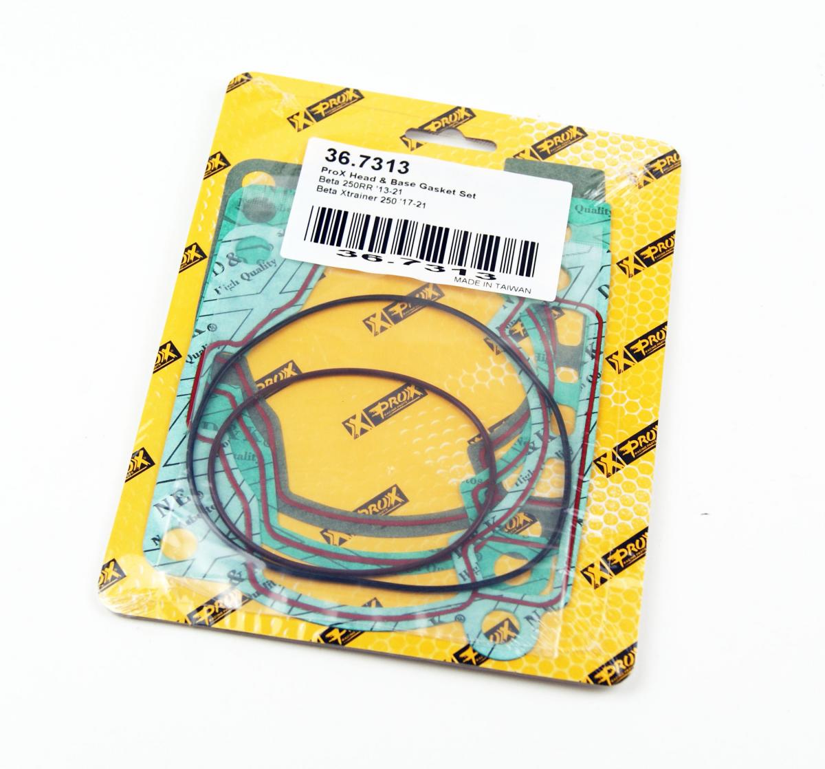 Pro-X Racing Prox Head & Base Gasket Set, Prox 36.7313 Beta RR250 Enduro