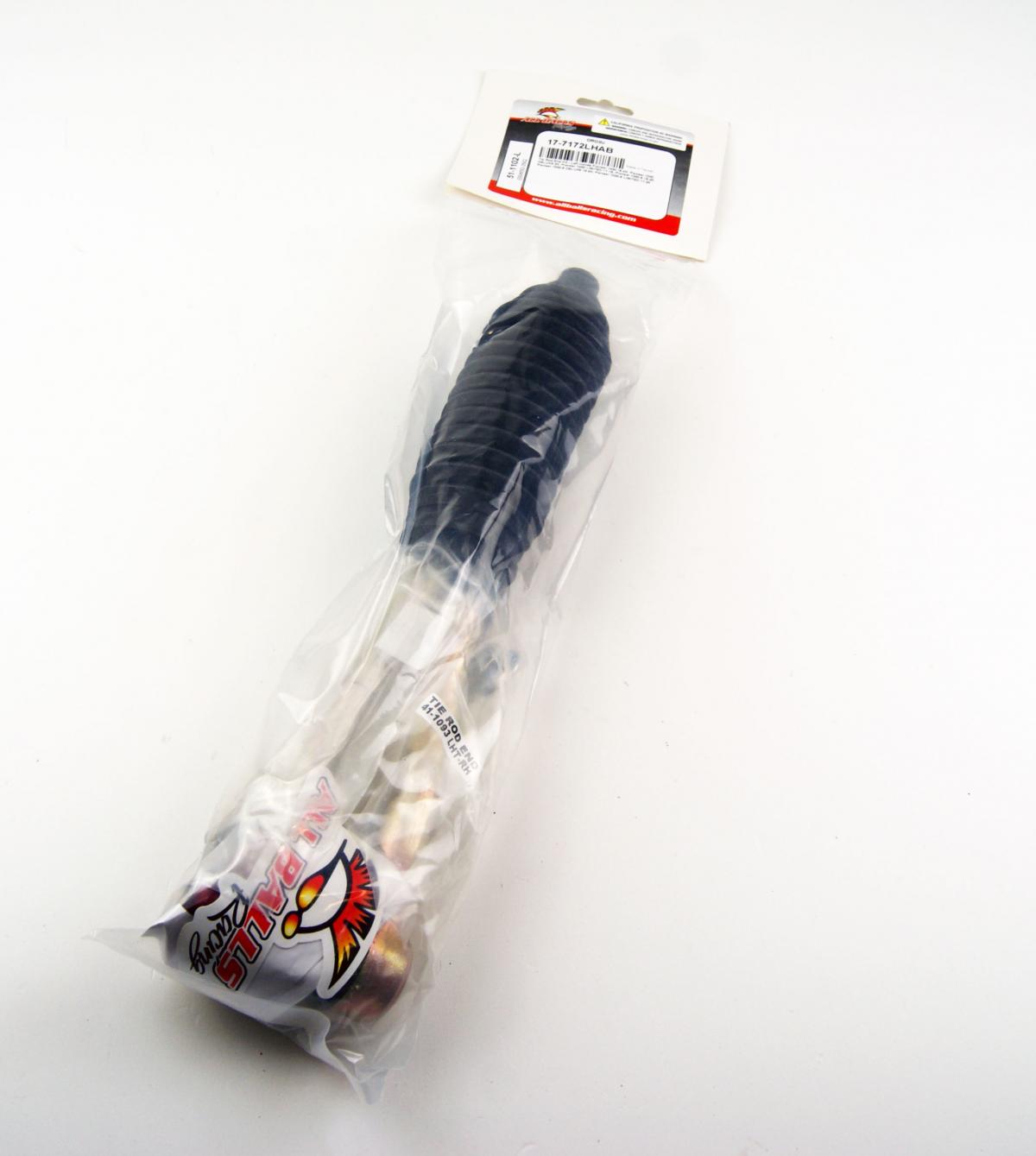 All Balls Racing Tie Rod End Kit Left, Allballs 51-1102-l, Honda Pioneer 1000 16-20, Pioneer 1000 Deluxe 20, Pioneer 1000 Limited 17-19, Pioneer 1000-5 16-20