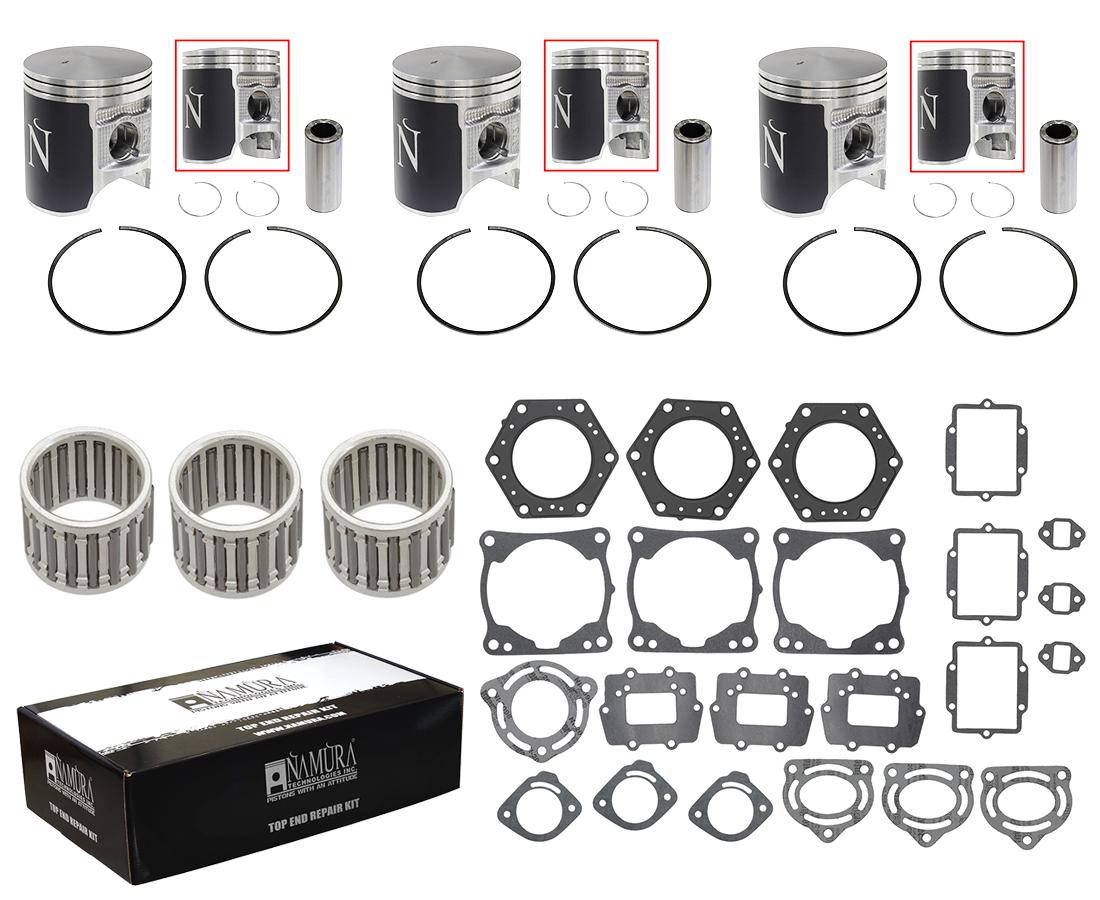 Namura Technologies Top End Kit Kawasaki 1200 99-05, Namura Nw-20006k Std 79.87mm
