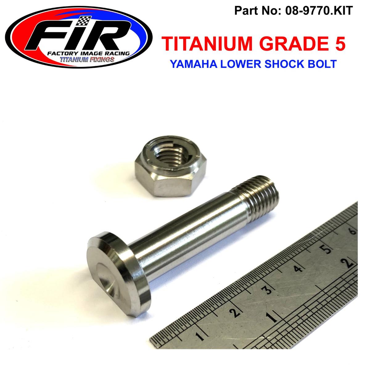 FIR Gr5 Yamaha Shock Bolt Kit, 2002>2021 YZ Yzx YZF Wrf, 5ny-22241-00-00 5ny222410000