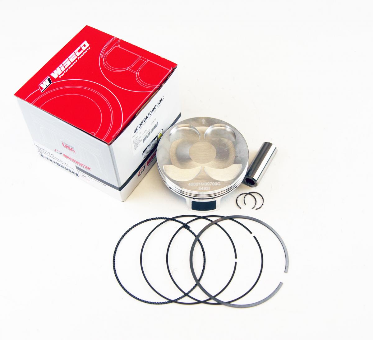 Wiseco Piston Kit 13-16 CRF450 12.5, Wiseco 40089m09600c Armorglide, 96.00mm