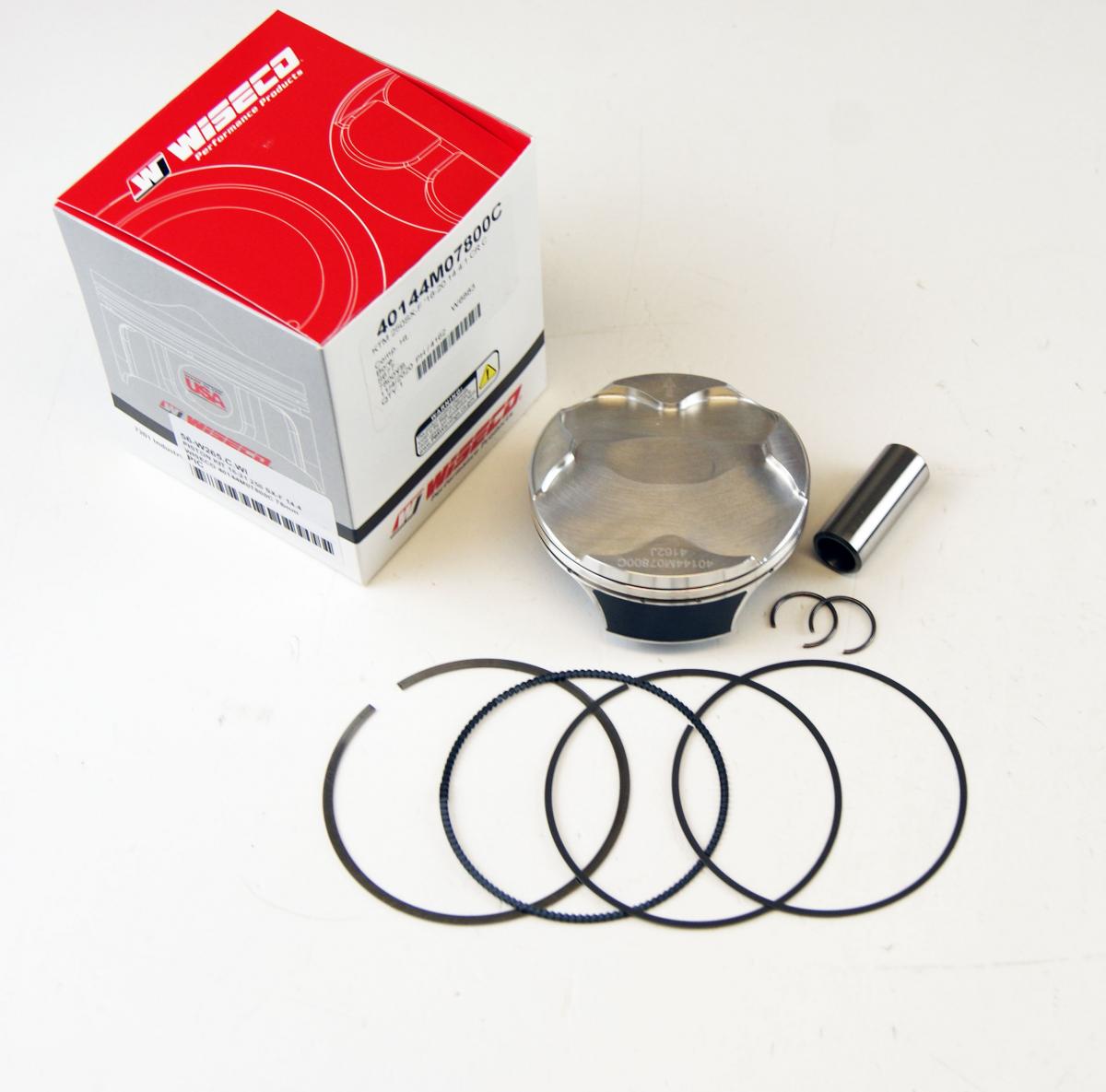 Wiseco Piston Kit 16-22 250 SX-F 14.4, Wiseco 40144m07800c 78mm