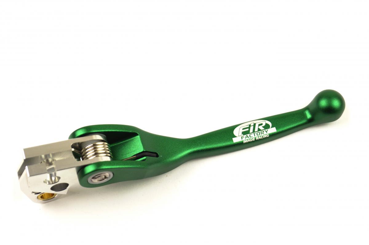FIR Fir H/d Ulti-flex Lever Kawasaki, Forged Alloy Green, Aclc-381