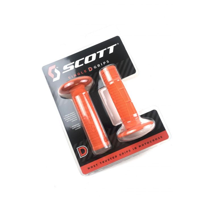 Scott Goggles 003 Scott Radial Half Waffle Orange Grips, 233927-0036 One Off Price to Clear