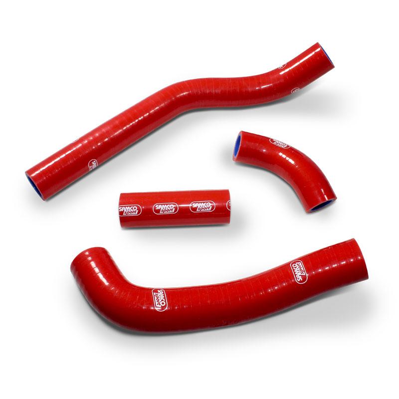 Samco Sport Coolant Hose 4 Piece Kit Red 21-26 Honda 450 CRF R Rwe Rx Samco Sport Hon-124-rd