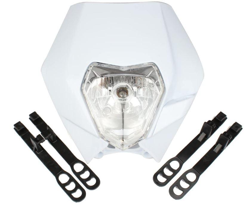 FIR Headlight KTM White, EXC, Excf, XCF, XCW, SXF Smr Enduro, Light Headlights Headlamp 867485