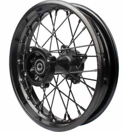 FIR Rear Wheel 12-80/100, Dirt Pit Bike CRF70 XR50 Motorcycle