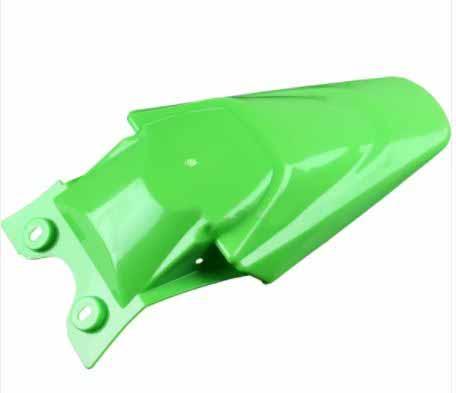 Amosa Electrical Rear Fender Mini Green, Kawasaki KLX110 Bbr Bse PH08 50-160cc Pit Dirt Bike Motorcycle, 1596059
